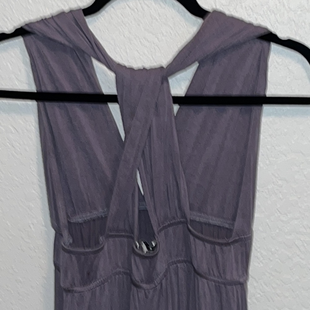 Necessary Objects Bluish Gray Sleeveless Maxi Dre… - image 4